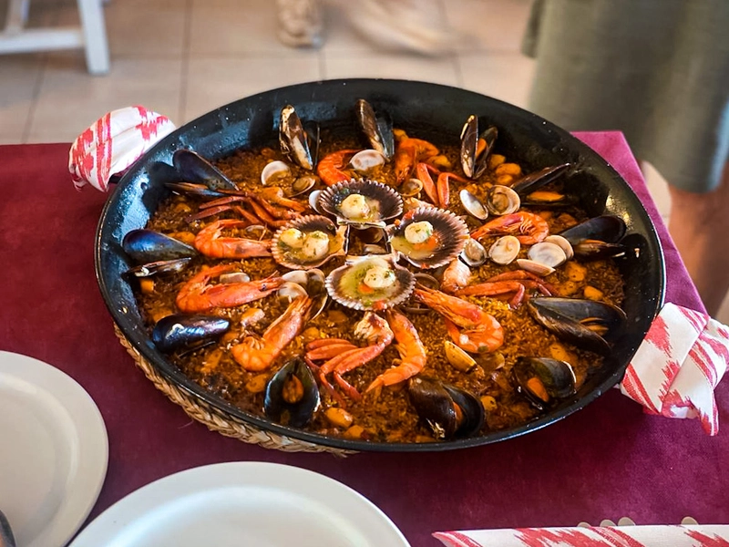 Foto de un plato de comida